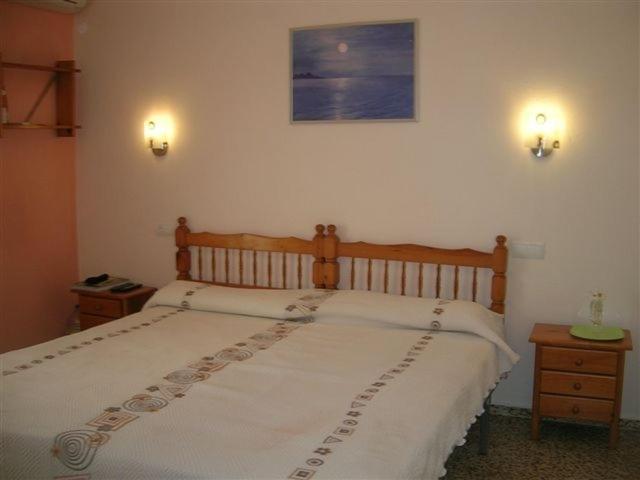 Pension Las Tres Golondrinas Playa DPlaya Des Figueral المظهر الخارجي الصورة